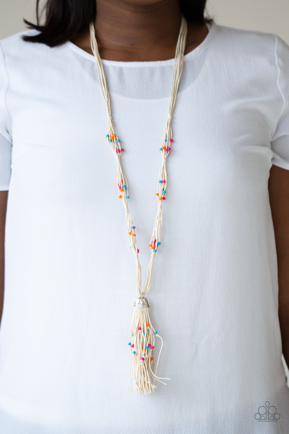 Paparazzi Summery Sensations - Multi Necklace - A Finishing Touch Jewelry