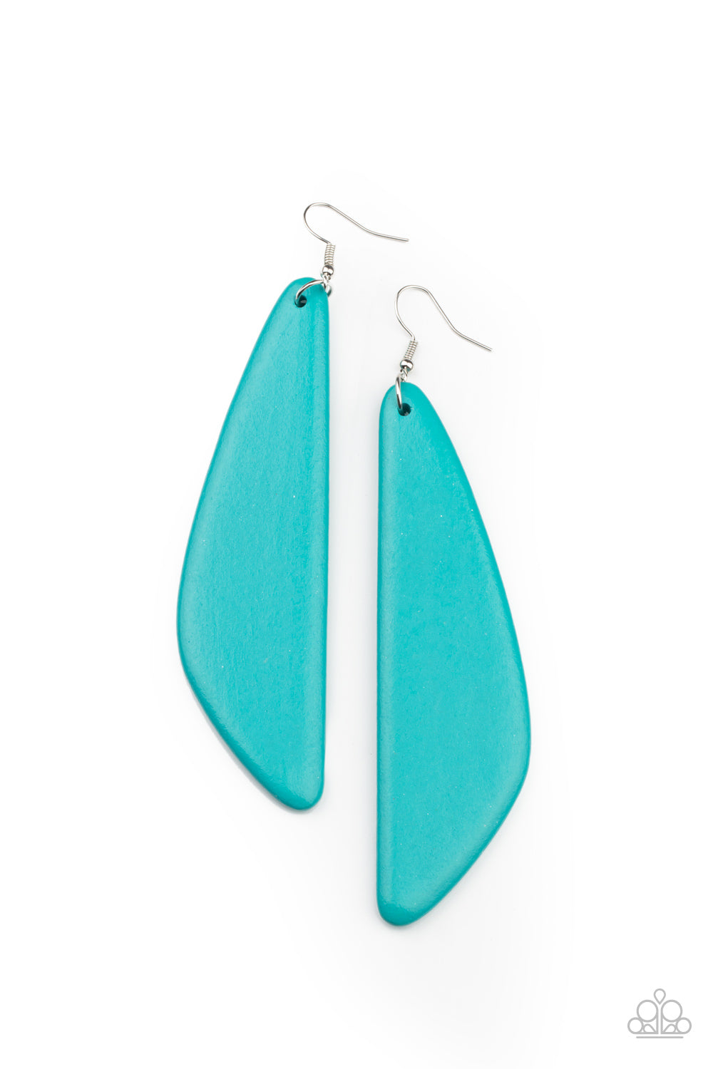 Paparazzi Scuba Dream - Blue Earrings - A Finishing Touch Jewelry
