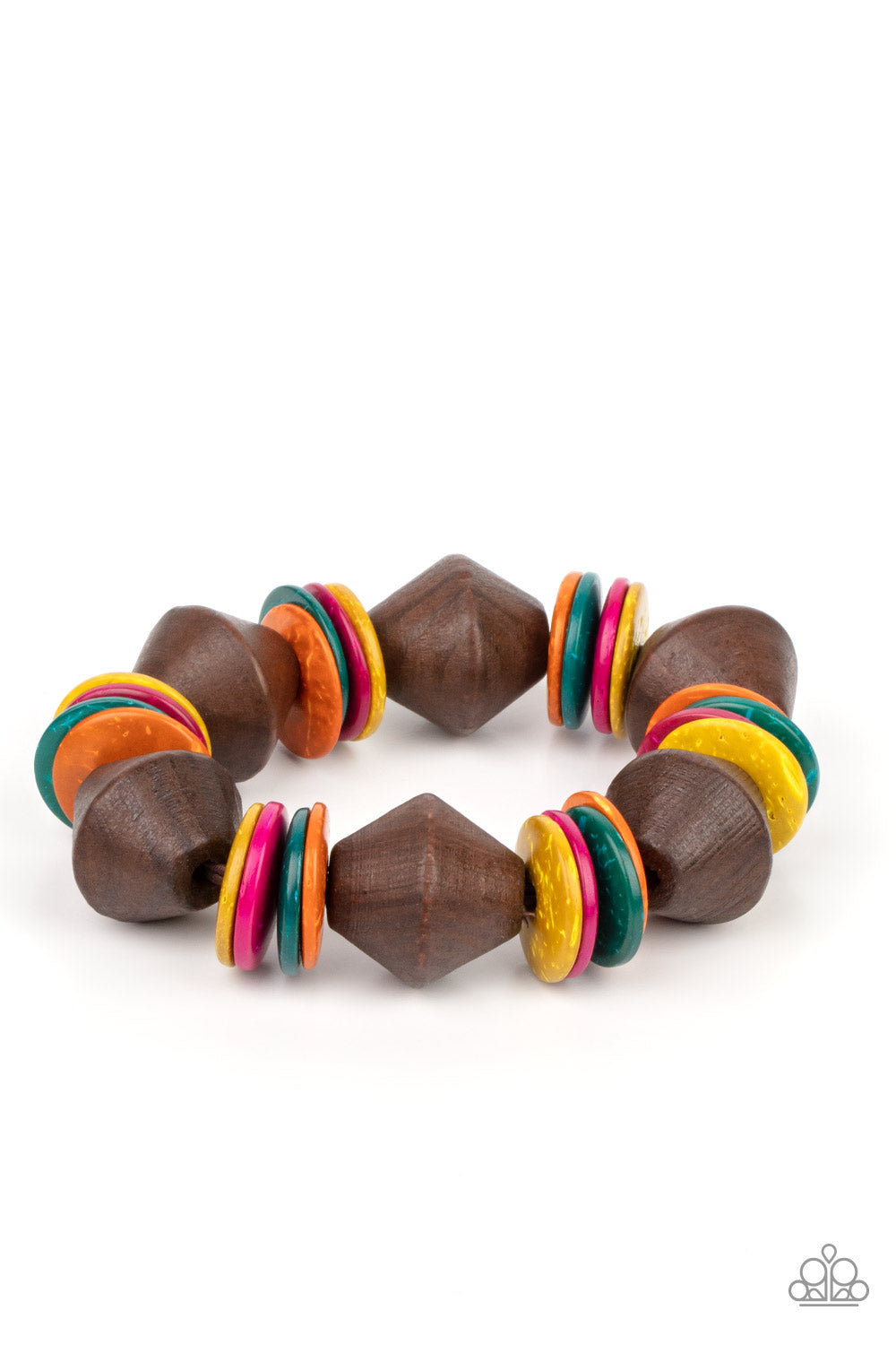 Paparazzi Bermuda Boardwalk - Multi Bracelet - A Finishing Touch Jewelry