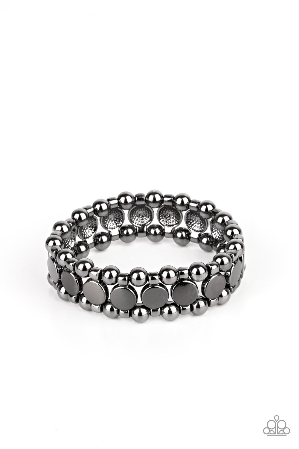 Paparazzi Metro Magnetism - Black Bracelet - A Finishing Touch Jewelry