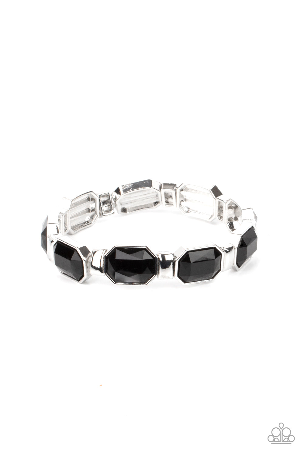 Paparazzi Fashion Fable - Black Bracelet - A Finishing Touch Jewelry