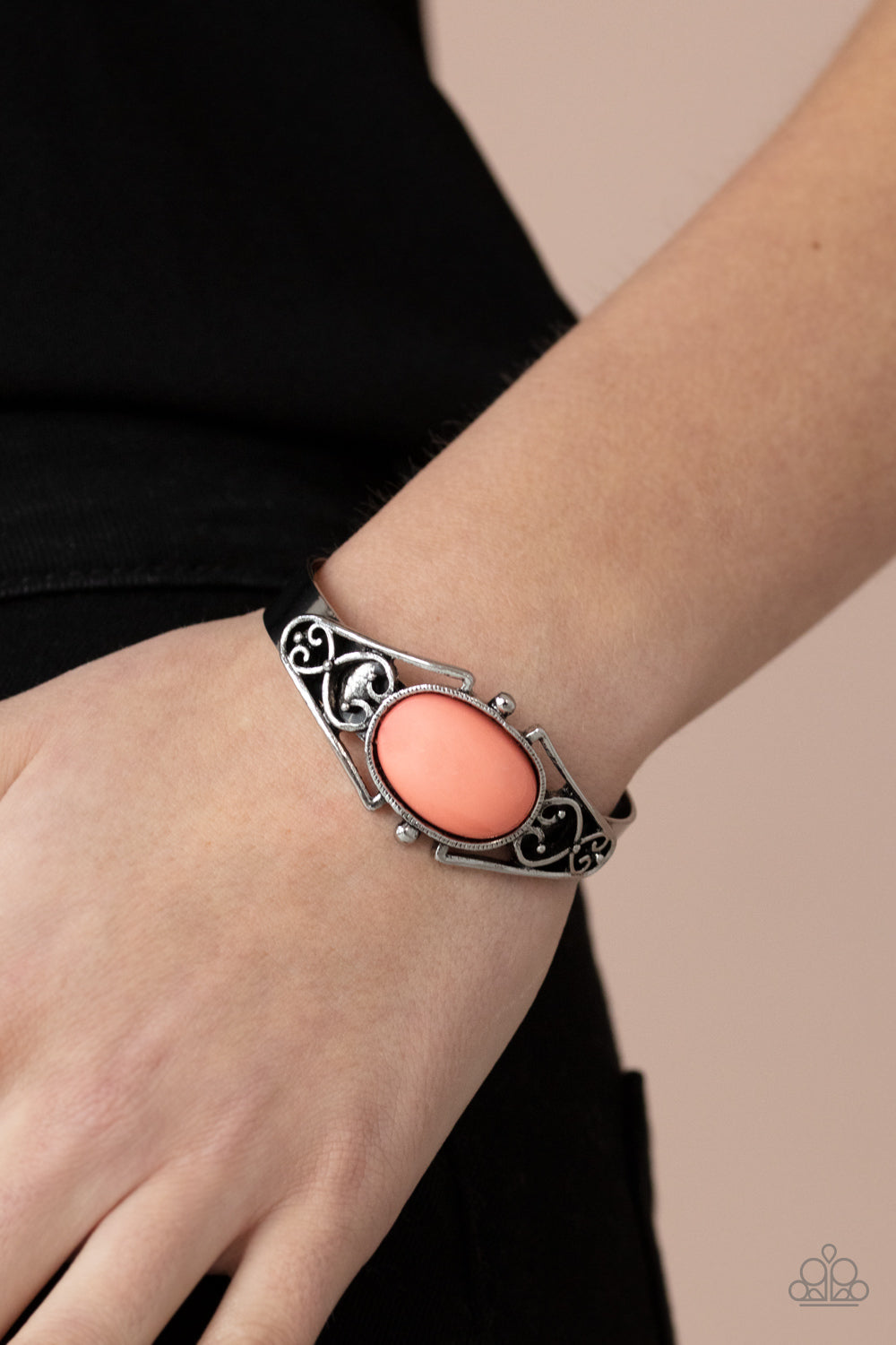 Paparazzi Springtime Trendsetter - Orange Bracelet - A Finishing Touch Jewelry