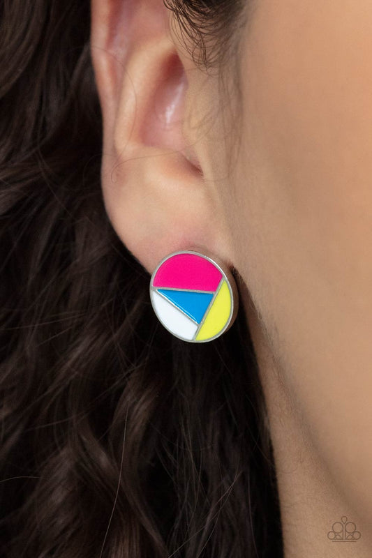 Paparazzi Artistic Expression - Multi Earrings - A Finishing Touch Jewelry