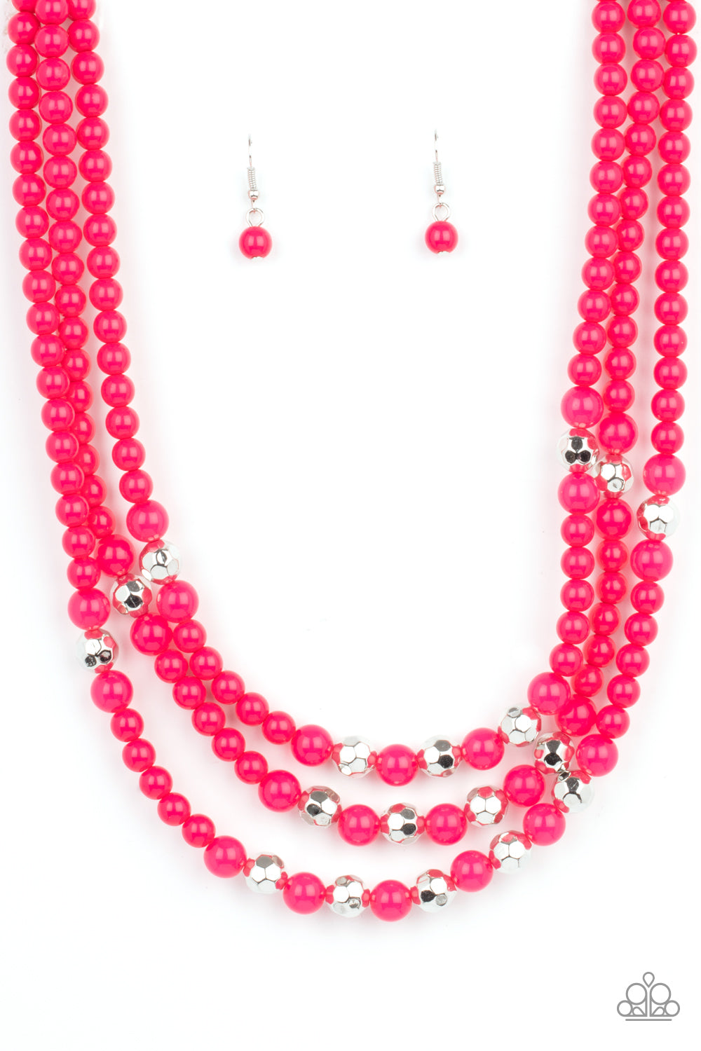 Paparazzi STAYCATION All I Ever Wanted - Pink Necklace - A Finishing Touch Jewelry