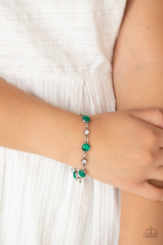 Paparazzi Use Your ILLUMINATION - Green Bracelet - A Finishing Touch Jewelry