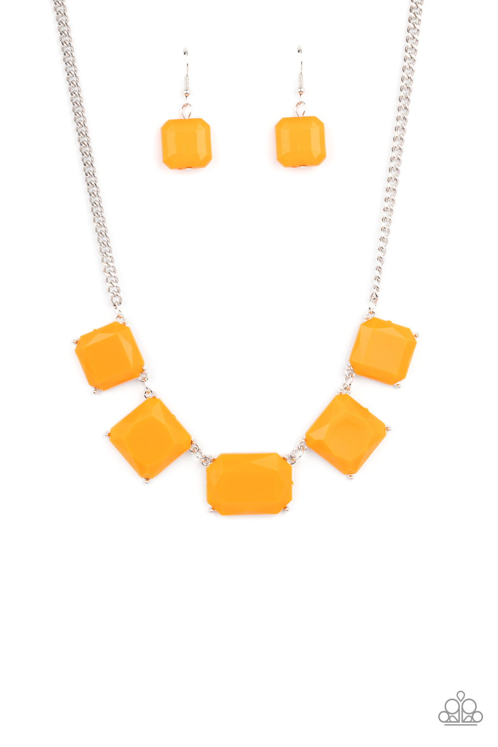 Paparazzi Instant Mood Booster - Orange Necklace - A Finishing Touch Jewelry