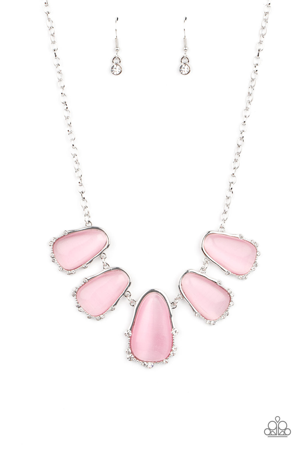 Paparazzi Newport Princess - Pink Necklace - A Finishing Touch Jewelry