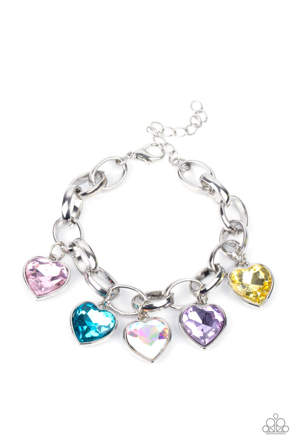 Paparazzi Candy Heart Charmer - Multi Bracelet - A Finishing Touch Jewelry