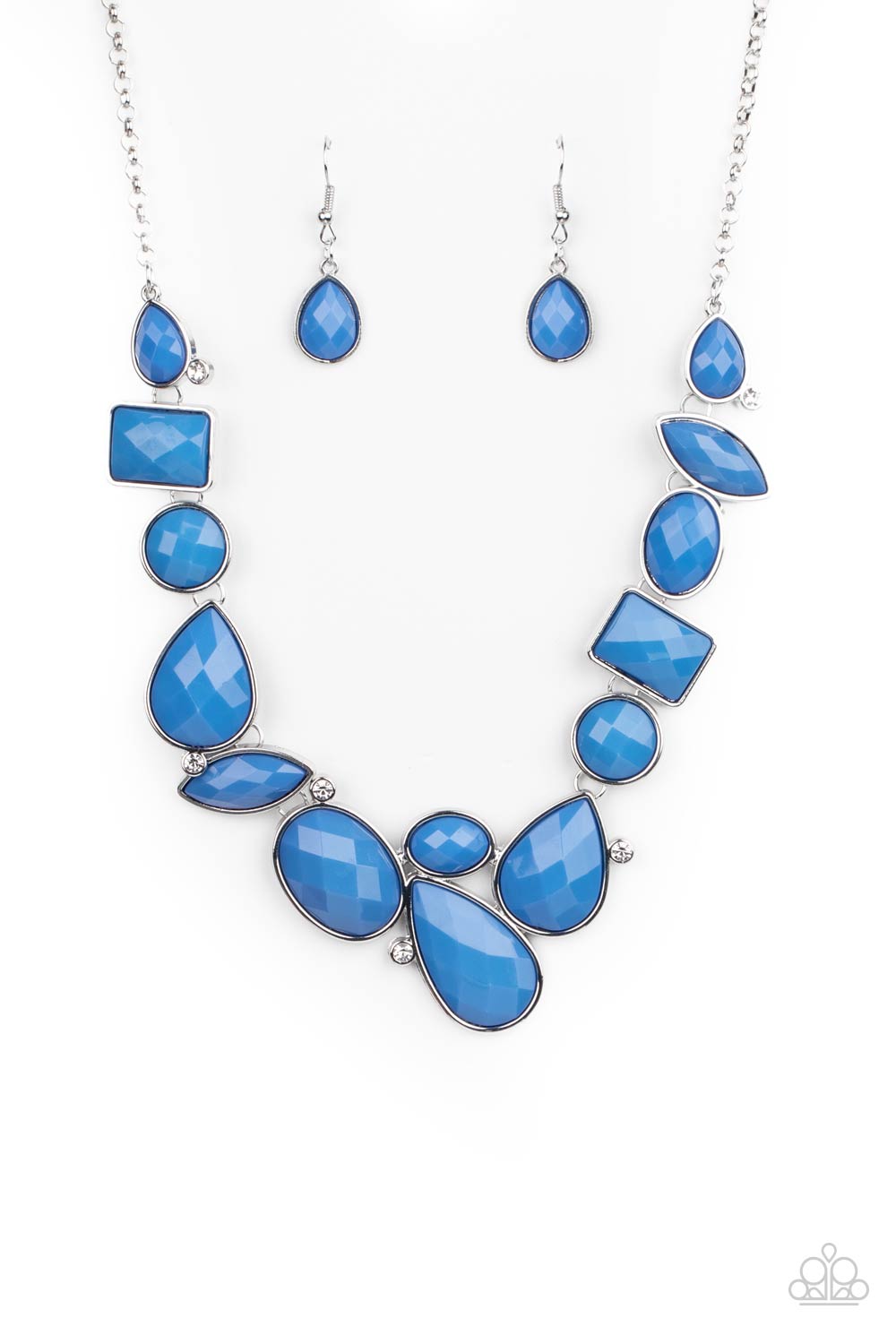 Paparazzi  Mystical Mirage - Blue Necklace - A Finishing Touch Jewelry