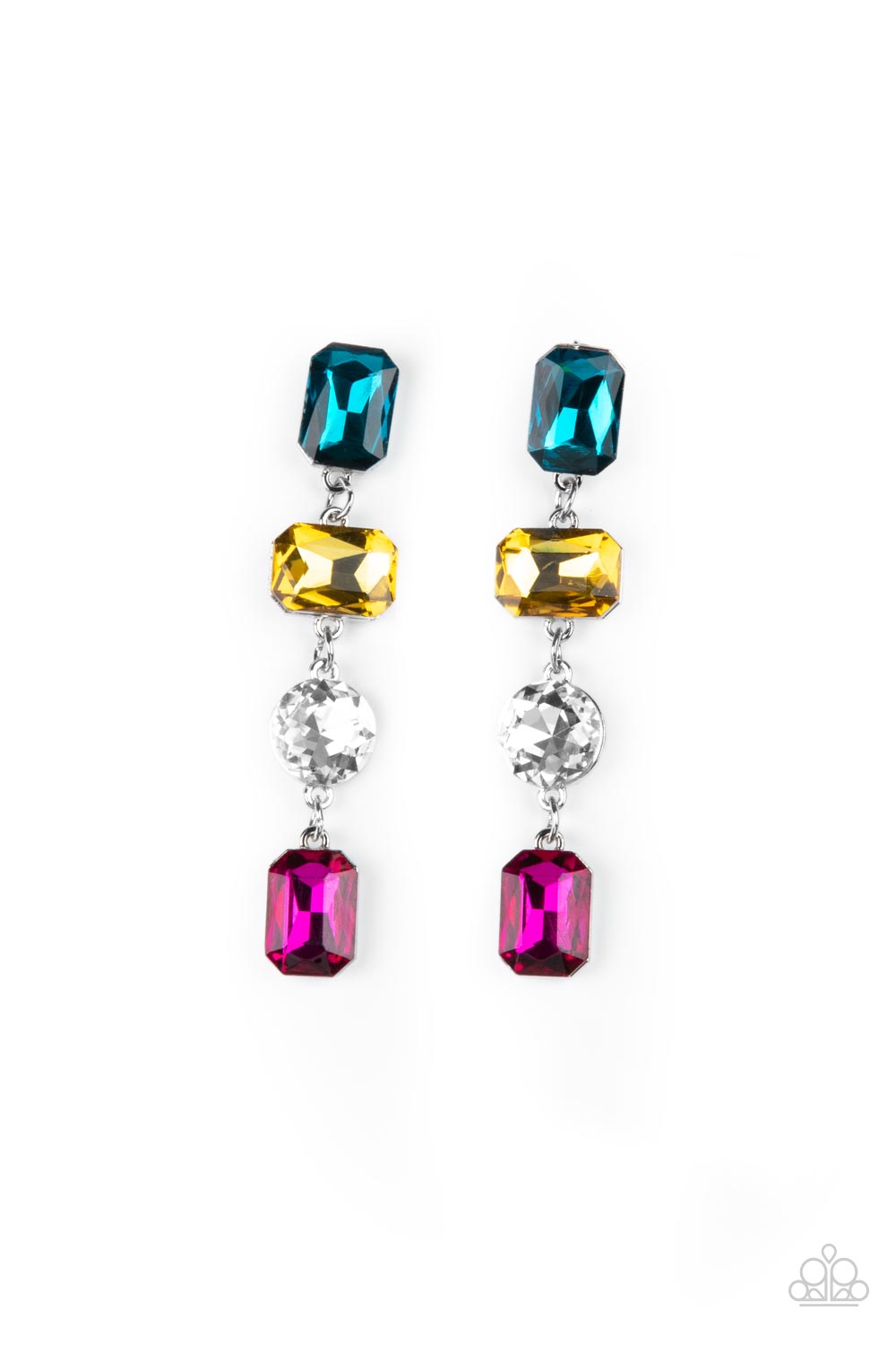 Paparazzi Cosmic Heiress - Multi Earrings - A Finishing Touch Jewelry