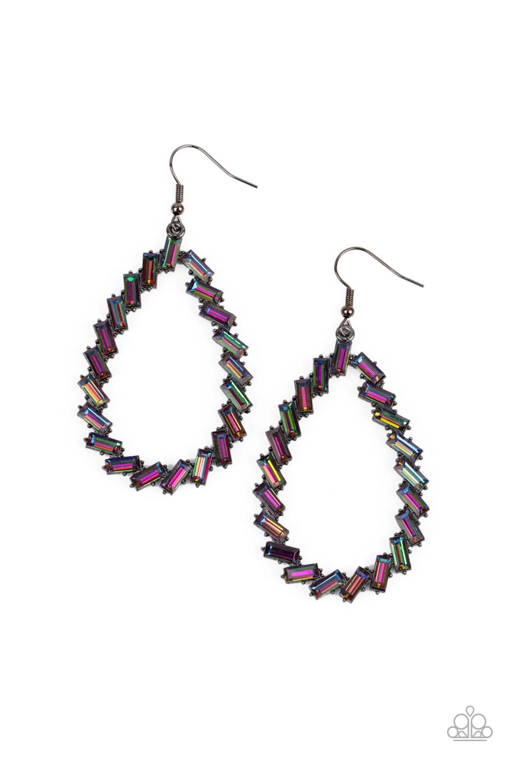 Paparazzi Striking RESPLENDENCE - Multi Earrings - A Finishing Touch Jewelry