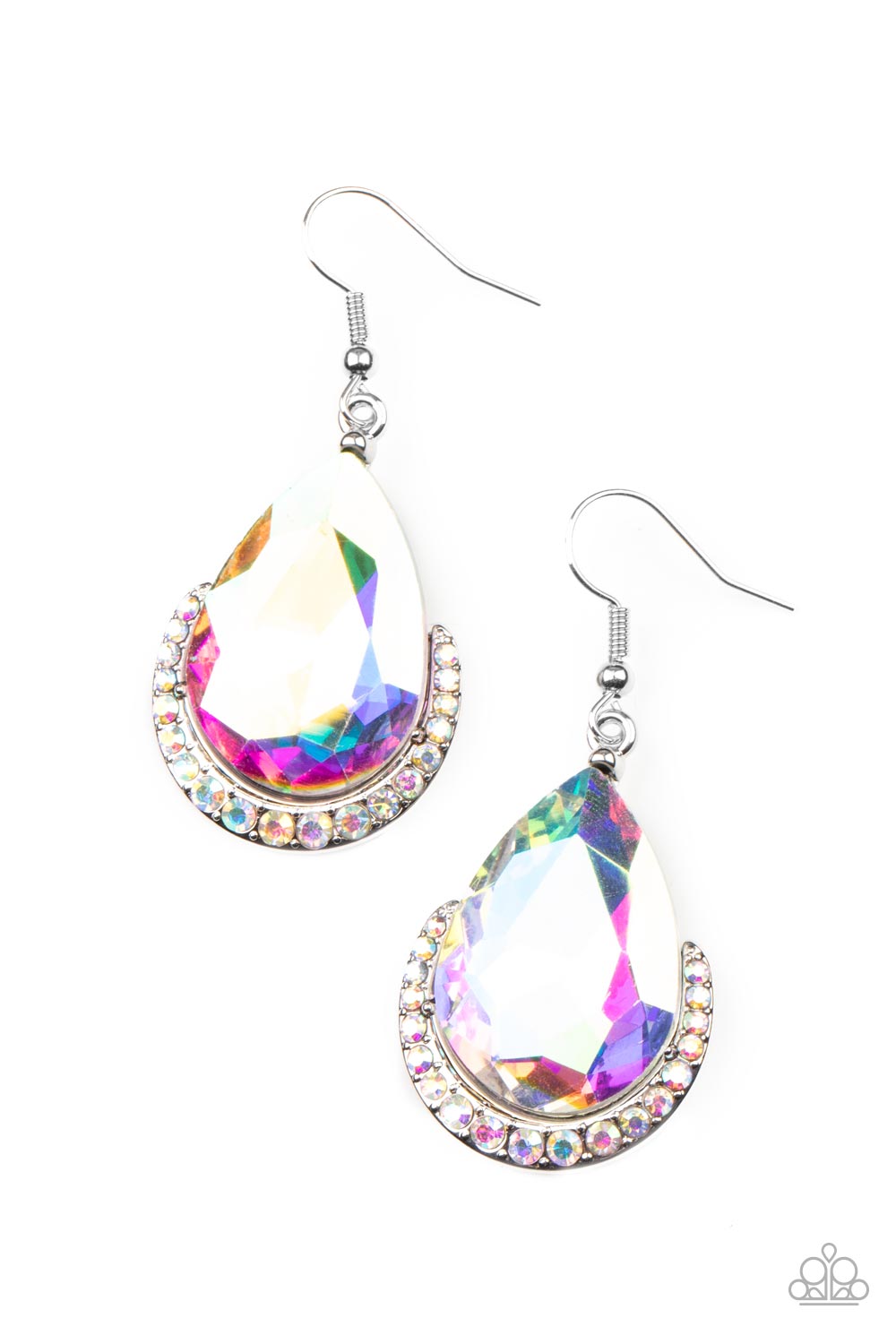 Paparazzi Mega Marvelous - Multi Earrings - A Finishing Touch Jewelry