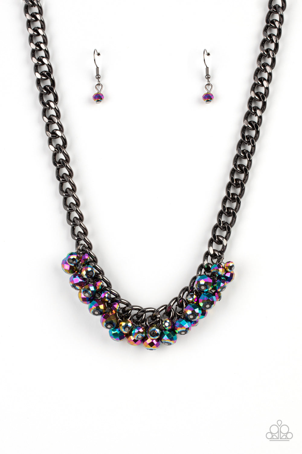 Paparazzi Galactic Knockout Multi Necklace - A Finishing Touch Jewelry