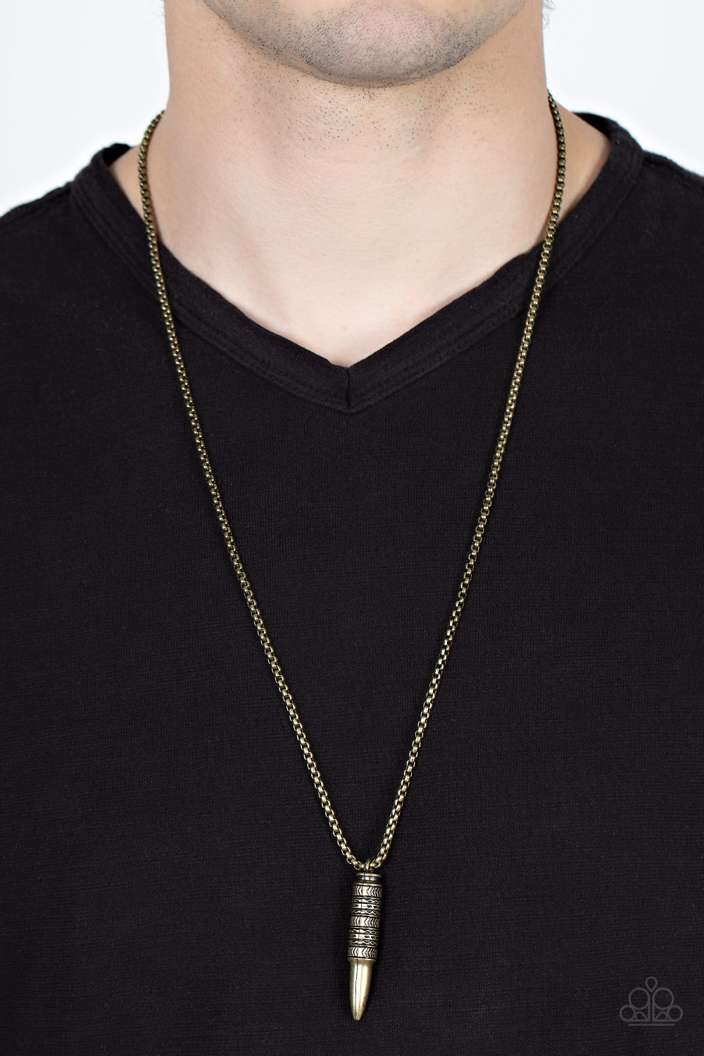 Paparazzi Highland Hunter - Brass Necklace - A Finishing Touch Jewelry