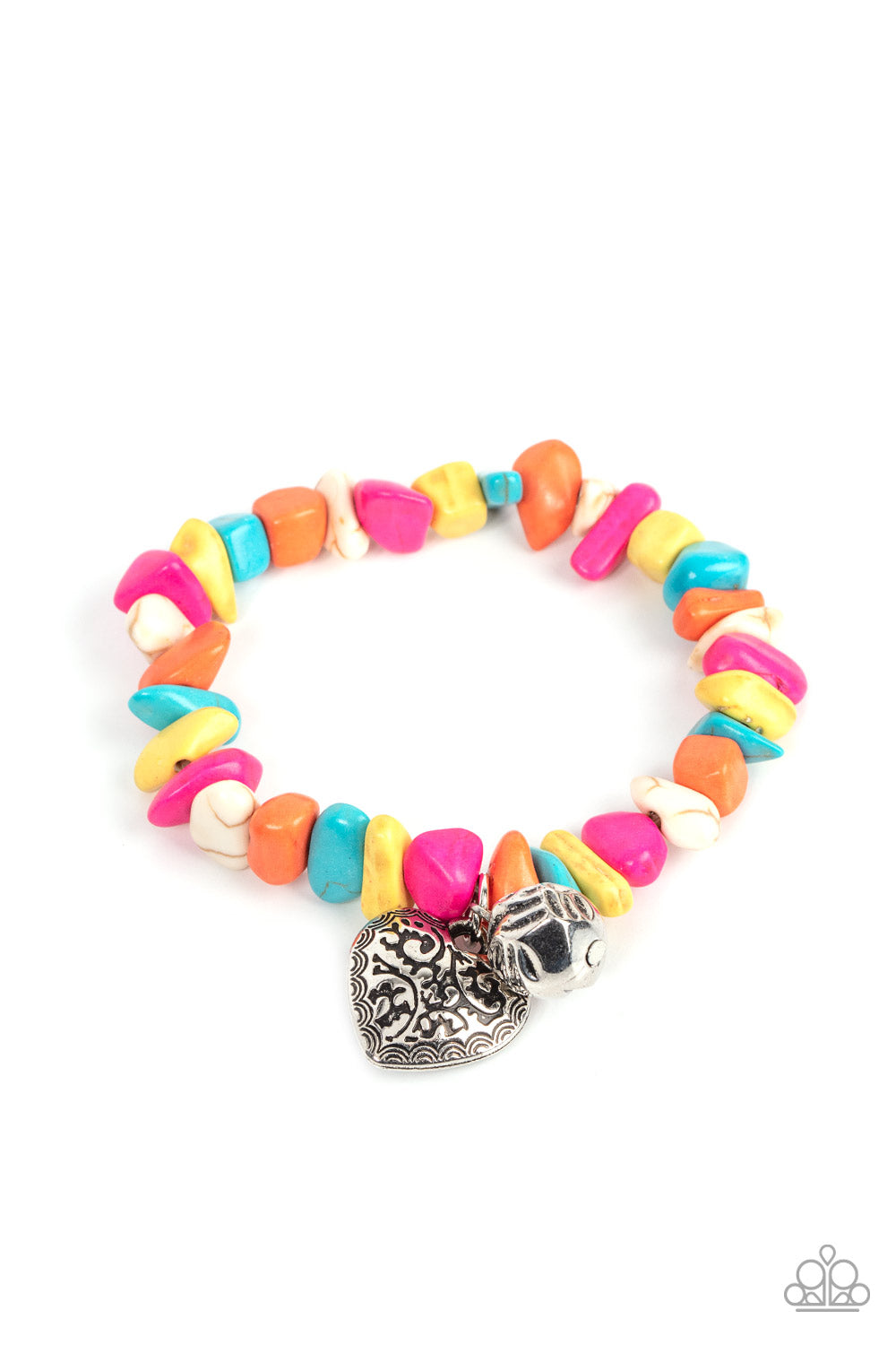 Paparazzi Love You to Pieces - Multi Bracelet - A Finishing Touch Jewelry