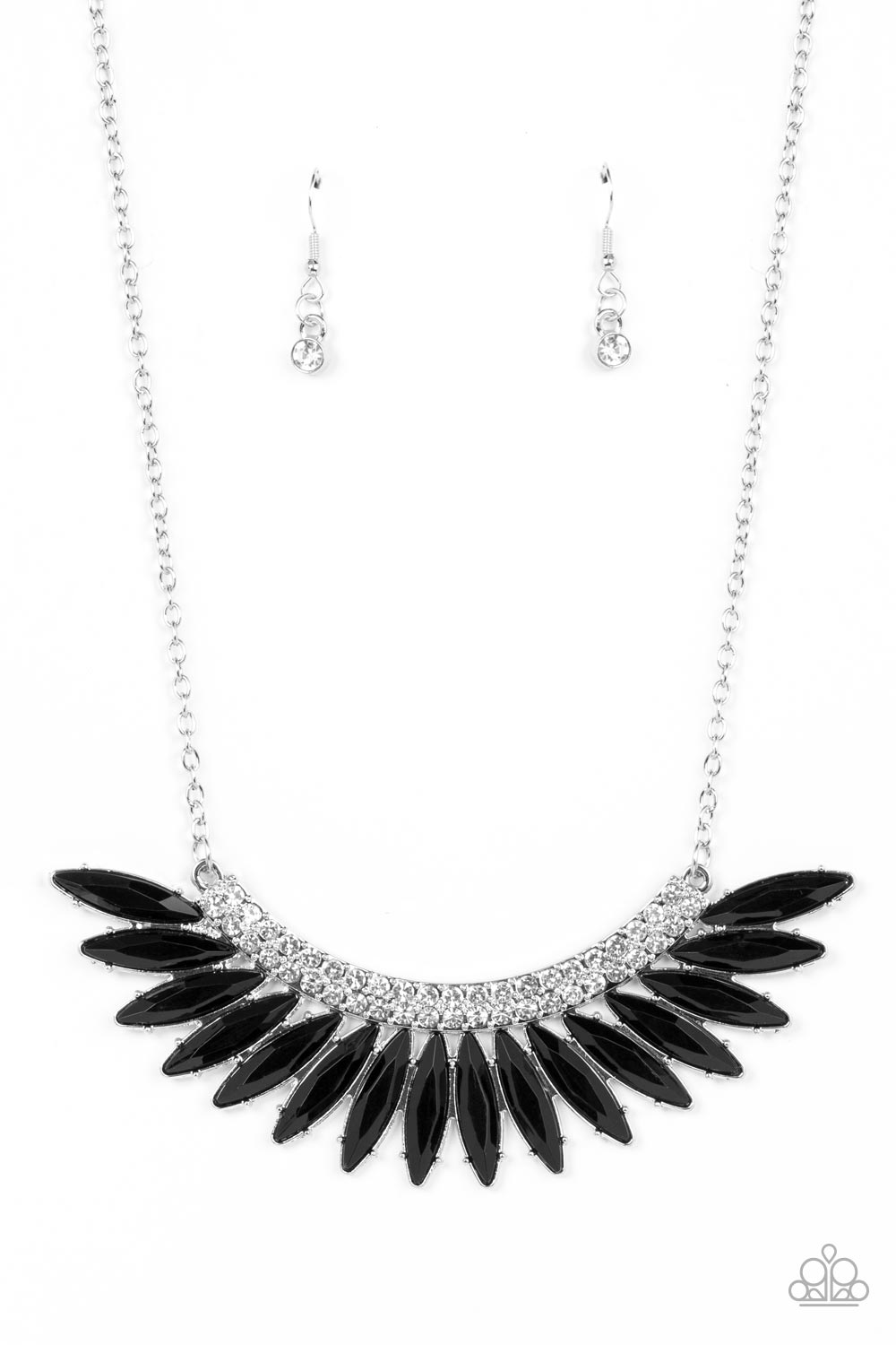 Flauntable Flamboyance - Black - A Finishing Touch Jewelry