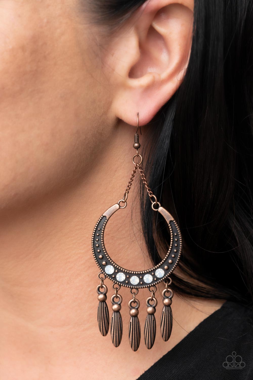 Paparazzi Day to DAYDREAM - Copper Earrings