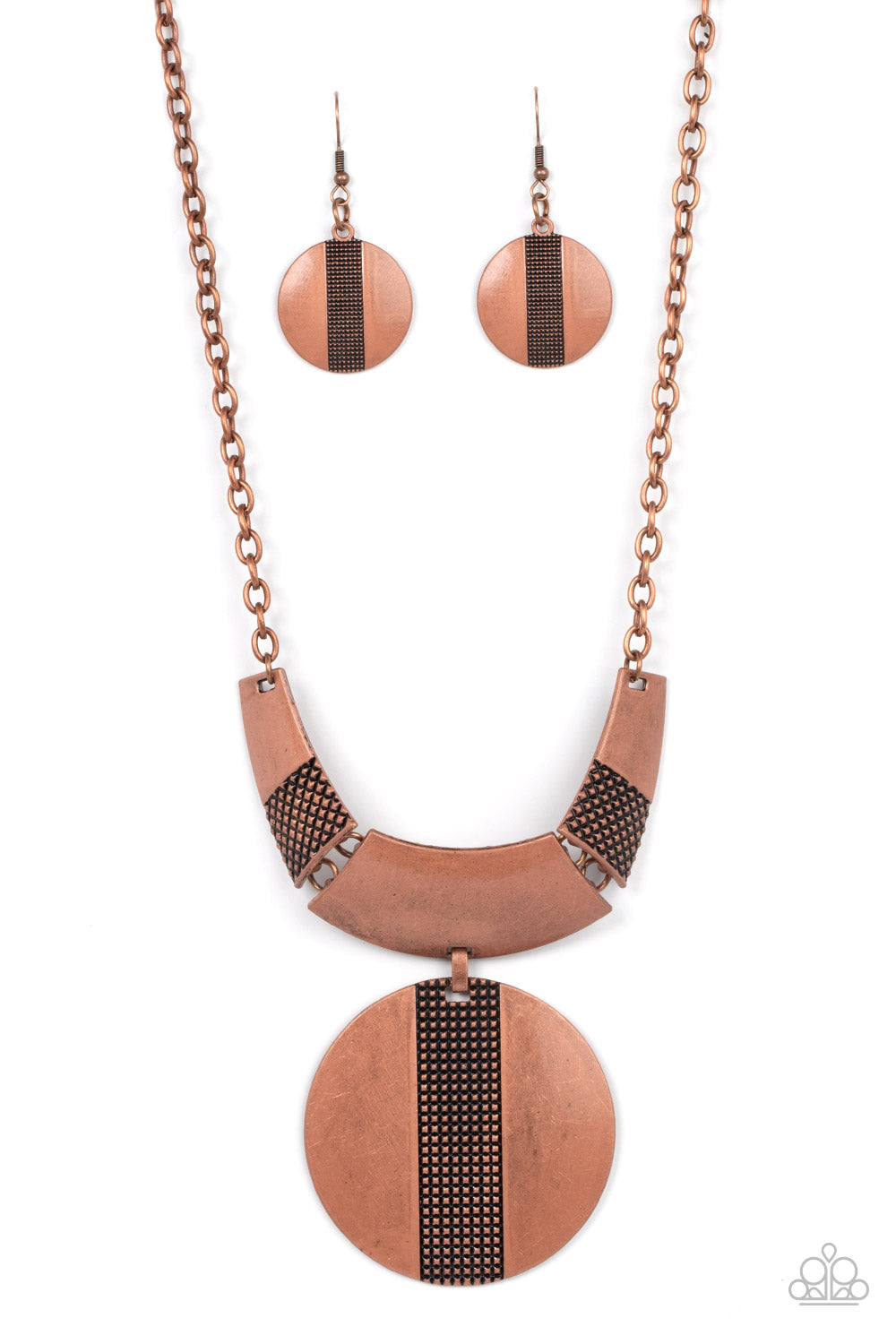 Paparazzi Metallic Enchantress - Copper Necklace - A Finishing Touch Jewelry