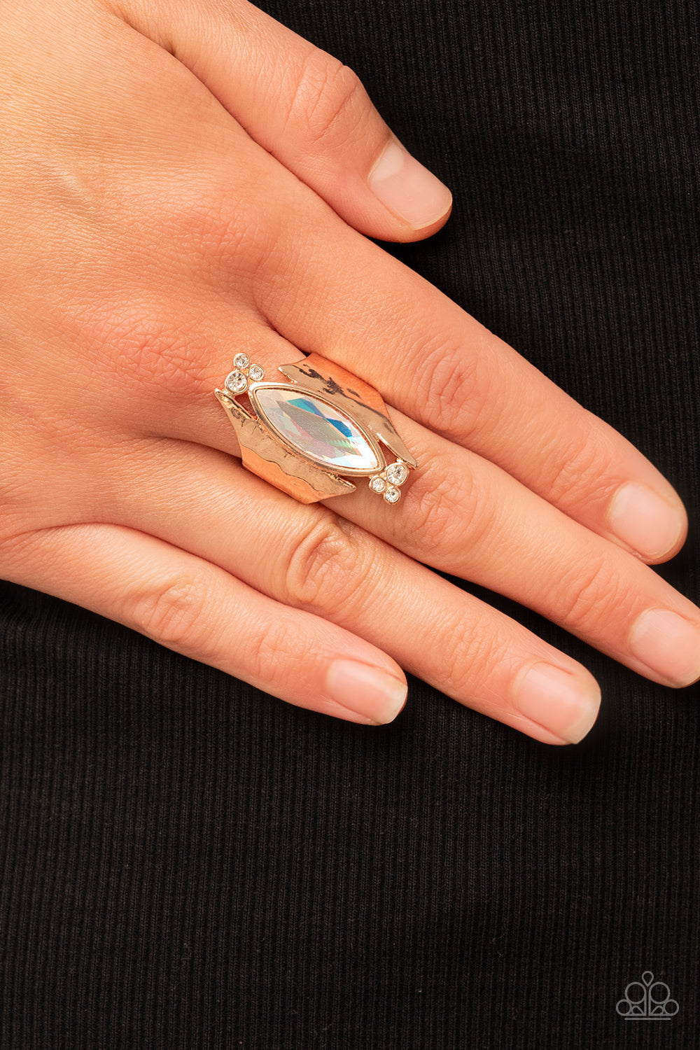 Paparazzi Planetary Paradise - Rose Gold Ring - A Finishing Touch Jewelry