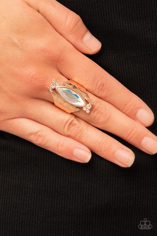 Paparazzi Planetary Paradise - Rose Gold Ring - A Finishing Touch Jewelry