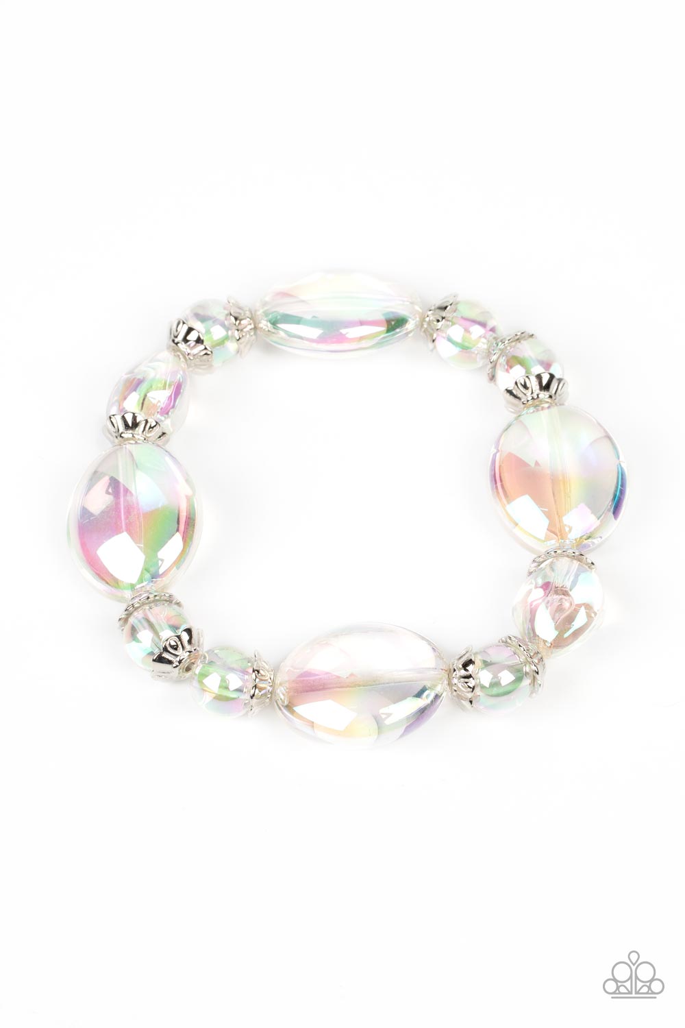 Paparazzi Iridescent Illusions - Multi Bracelet- Paparazzi Jewelry Images