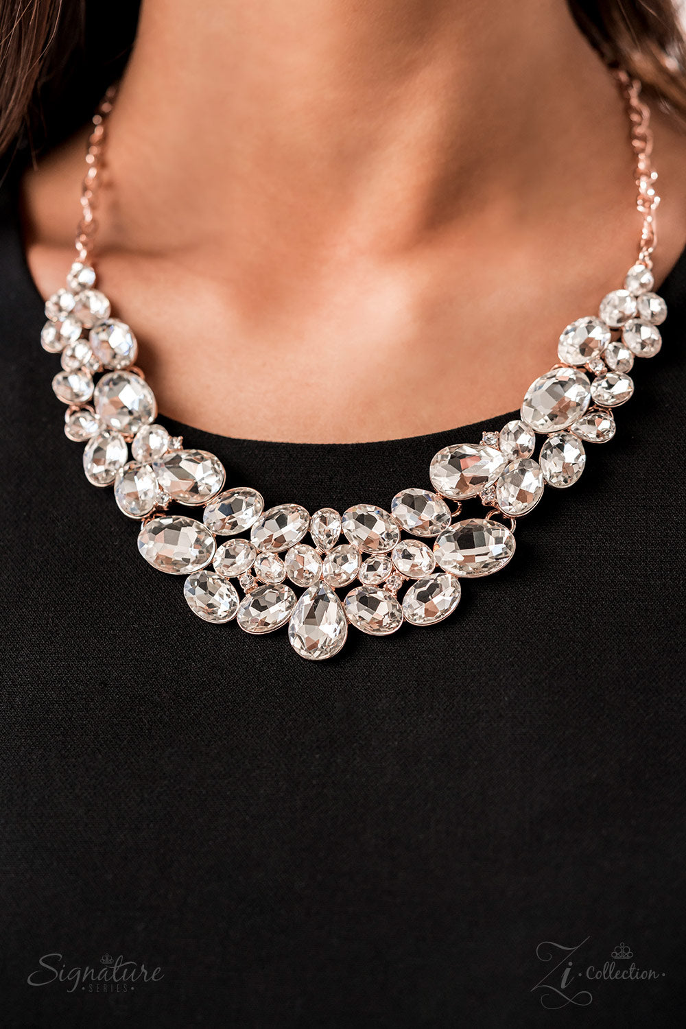 The Jenni 2022 Paparazzi Zi Collection - White Necklace - paparazzi jewelry images