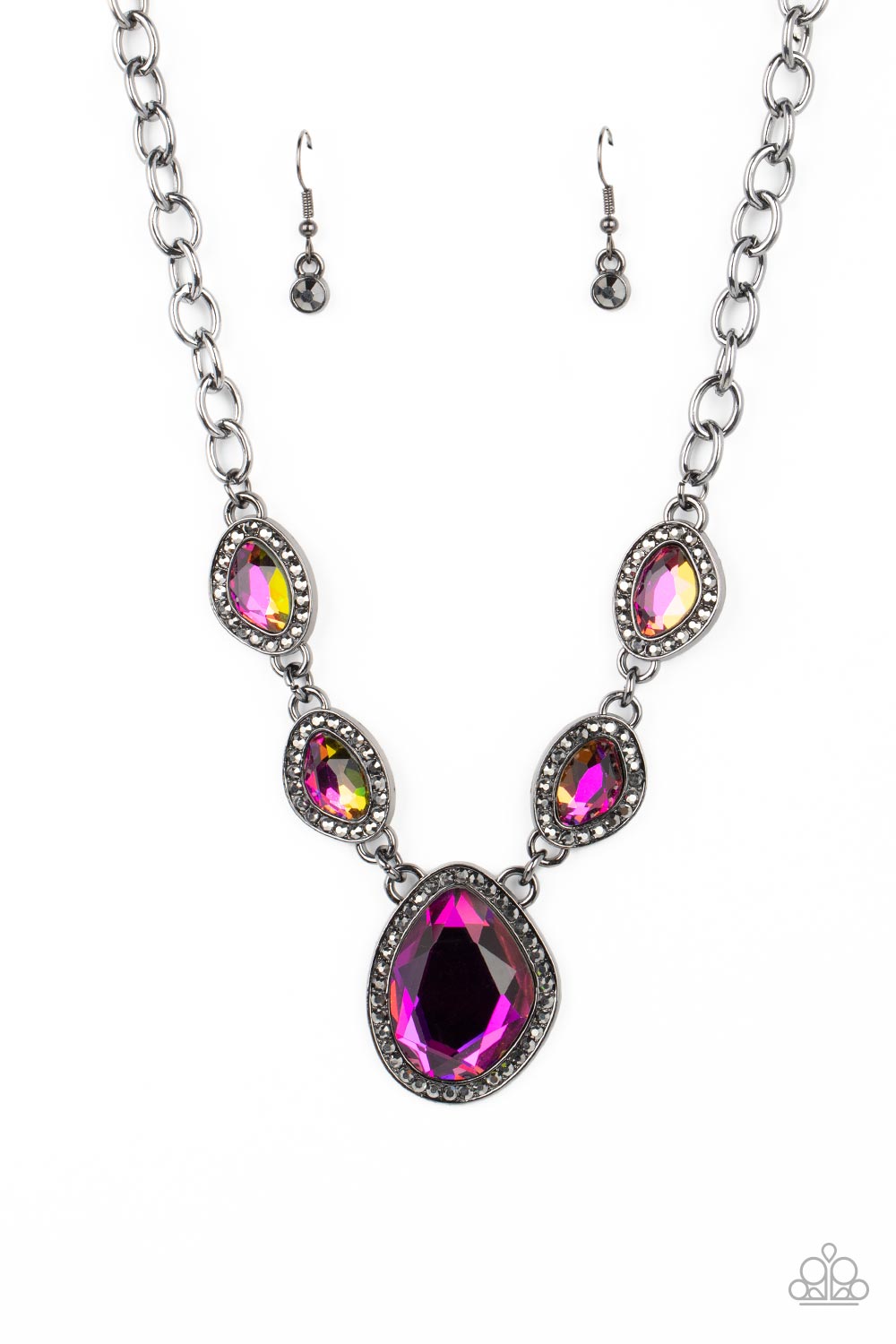 Paparazzi The Upper Echelon - Multi Necklace- Paparazzi Jewelry Images