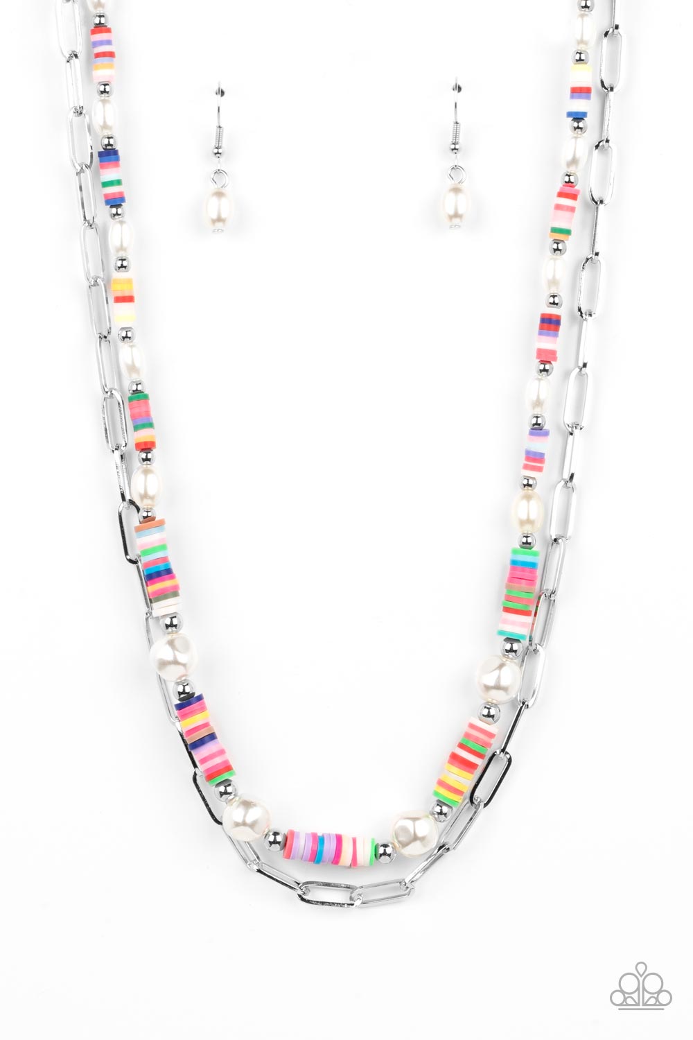 Paparazzi Multi Tidal Trendsetter - Multi Necklace- Paparazzi Jewelry Images