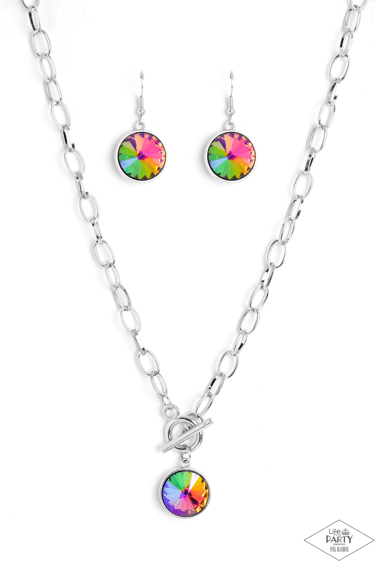 Paparazzi She Sparkles On - Multi Necklace