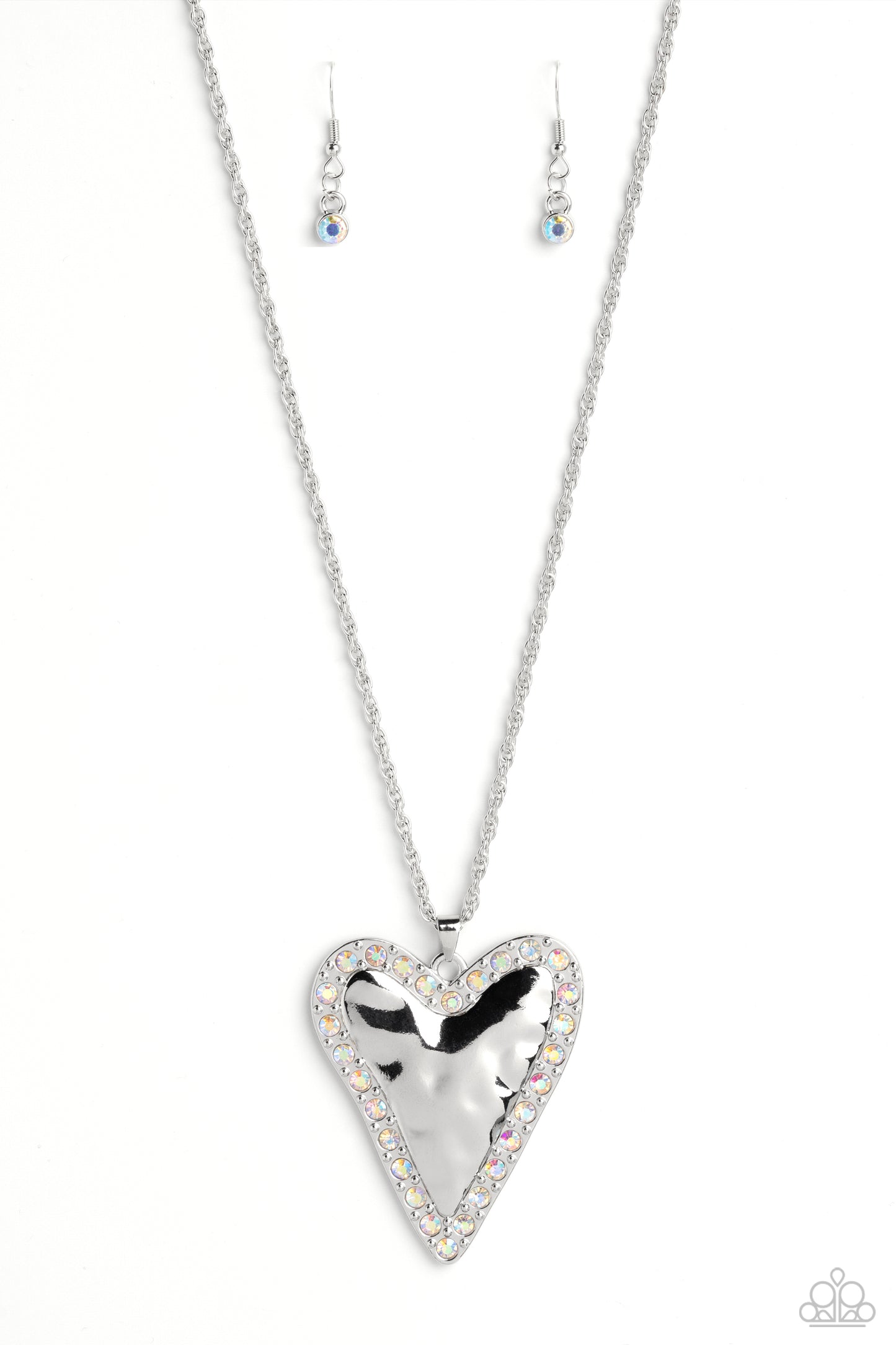 Paparazzi Radiant Romeo - Multi Iridescent Necklace