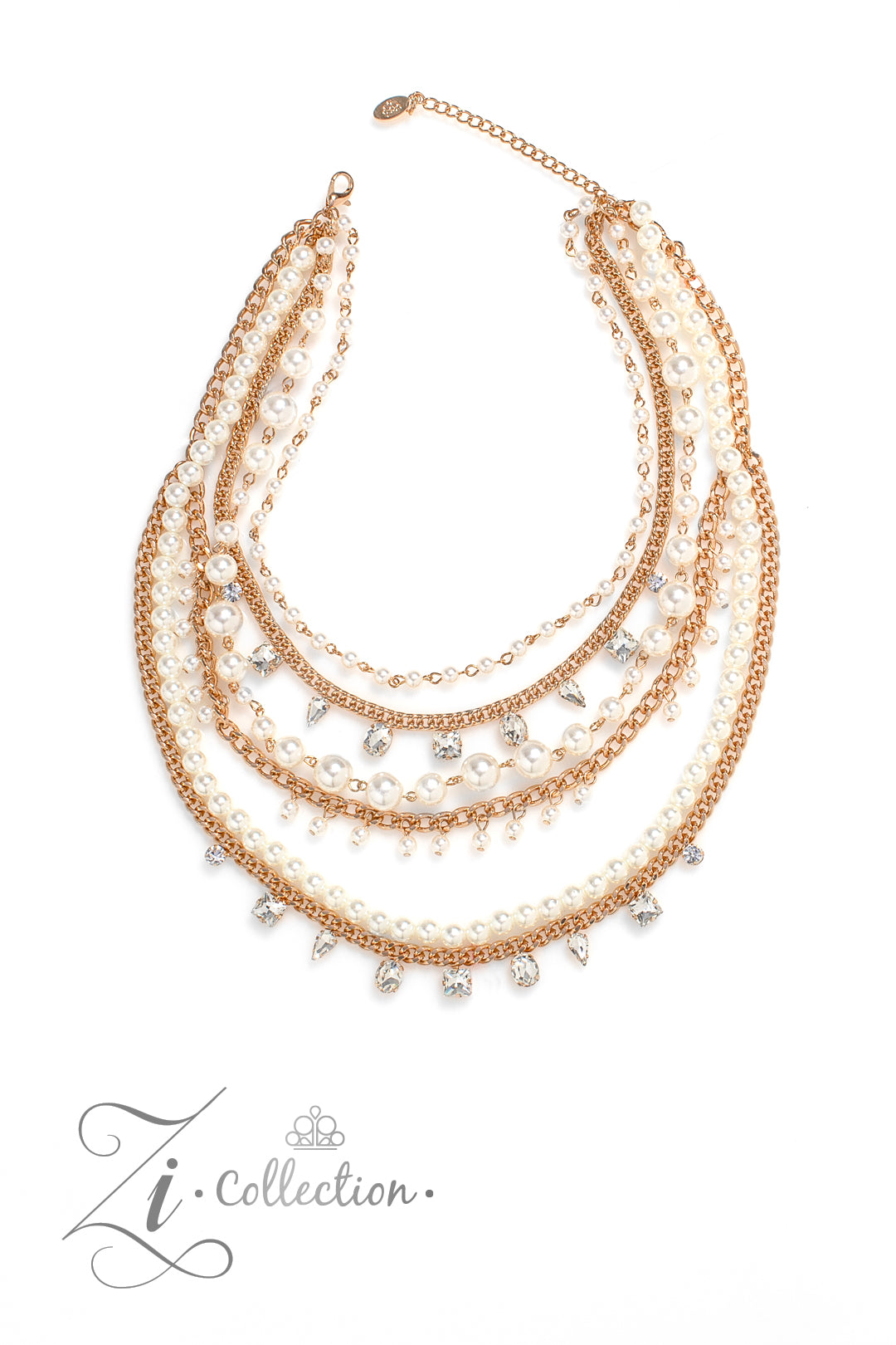 Paparazzi Aristocratic - Gold Necklace - 2023 Zi Collection