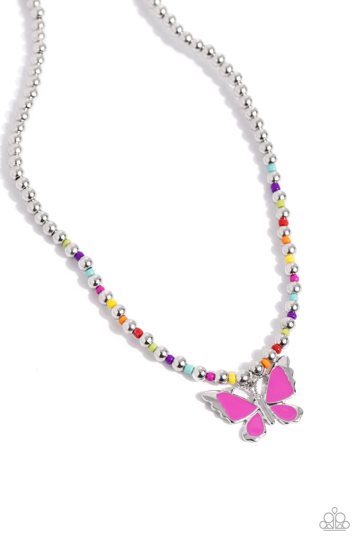 Paparazzi Vibrant Flutter - Multi Necklace