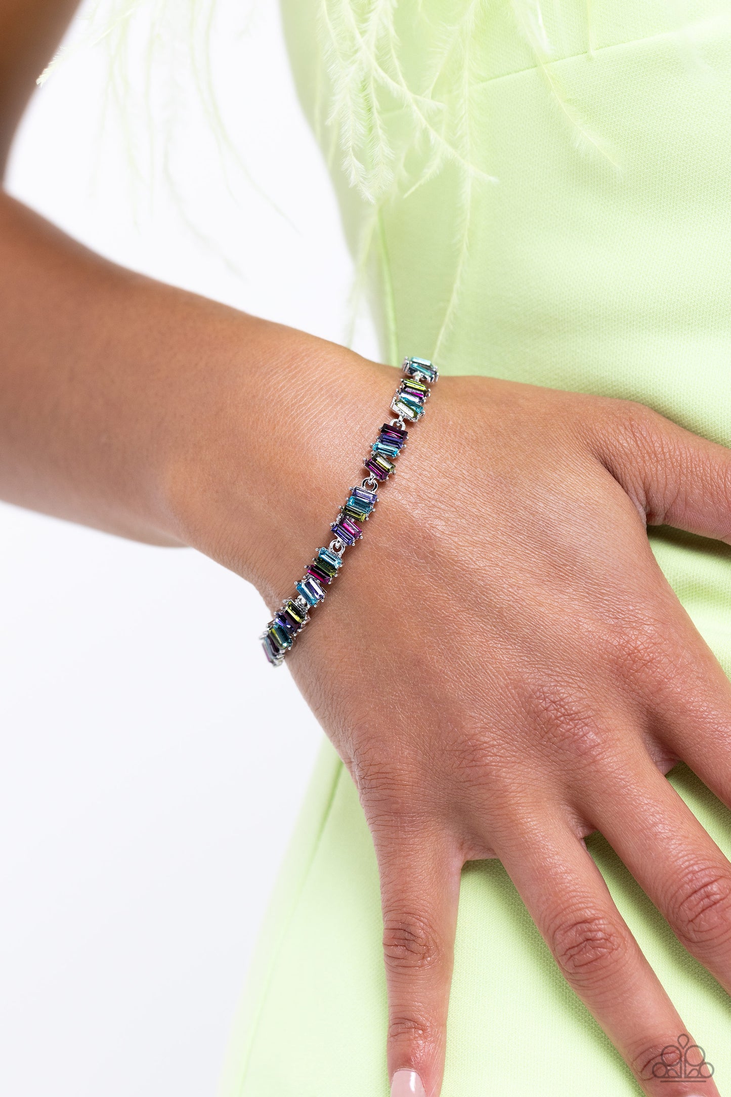 Paparazzi Emerald Ensemble - Multi Bracelet