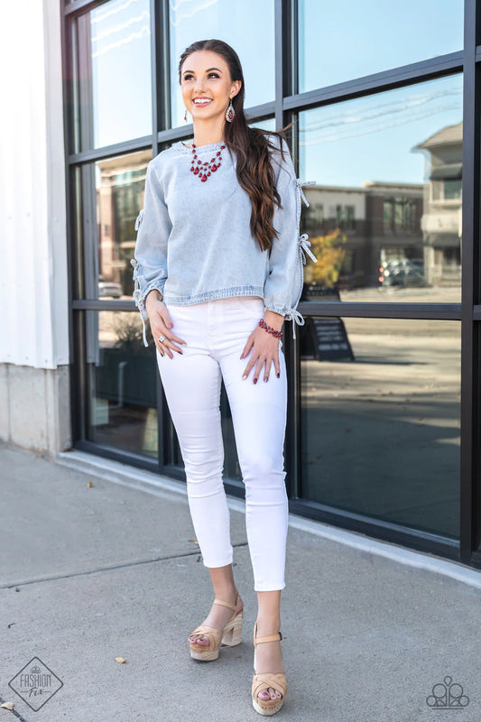 Paparazzi Glimpses Of Malibu - January's Fashion Fix 2021 Complete Trend Blend - A Finishing Touch Jewelry