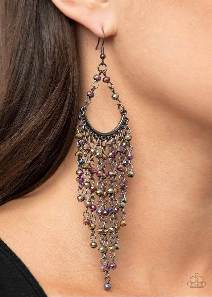 Paparazzi Metro Confetti - Multi Earrings - Life Of The Party Exclusive - A Finishing Touch Jewelry