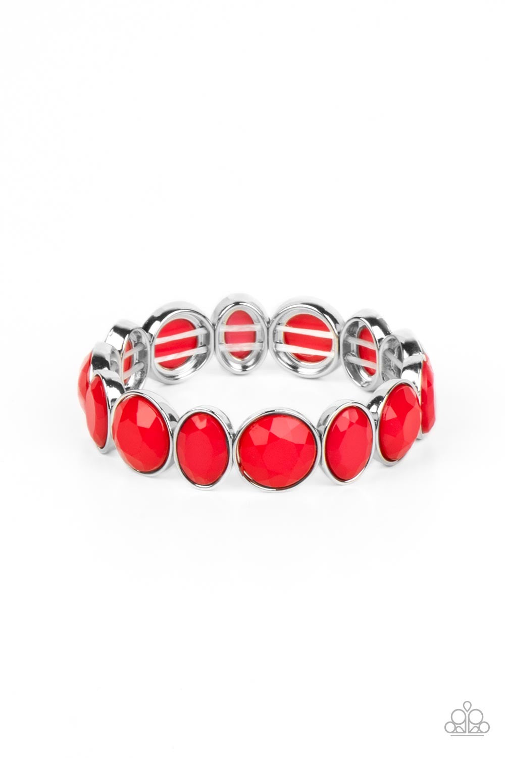 Paparazzi Whimsical Glow - Red Bracelet 