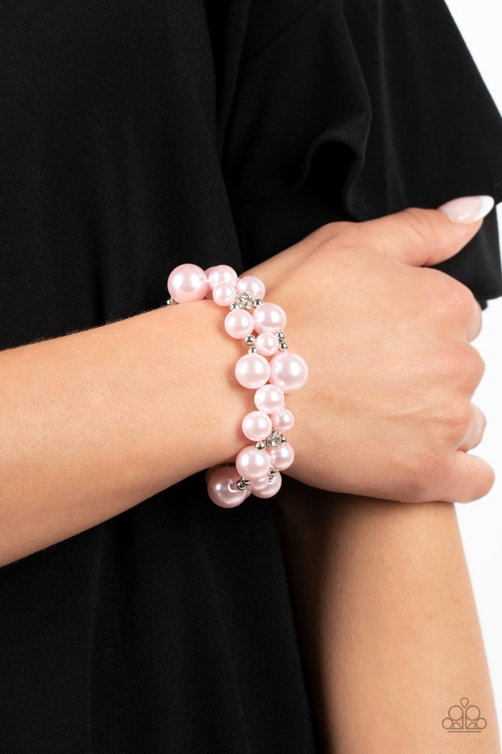 Paparazzi Her Serene Highness - Pink Bracelet