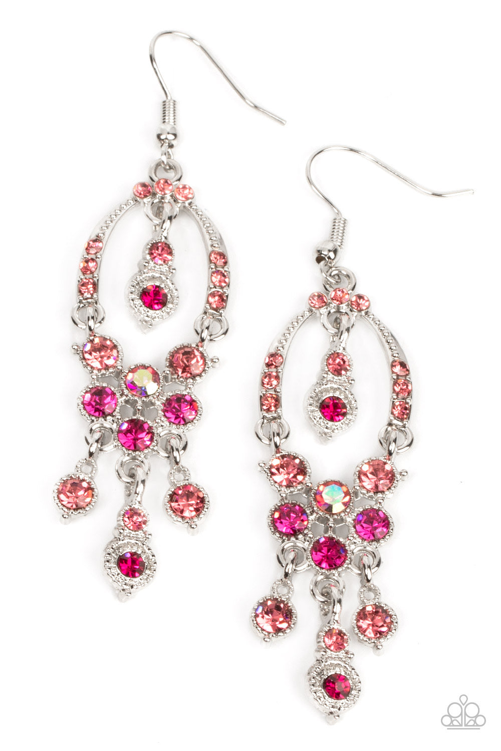 Paparazzi Sophisticated Starlet - Pink Earring - Paparazzi Jewelry Images