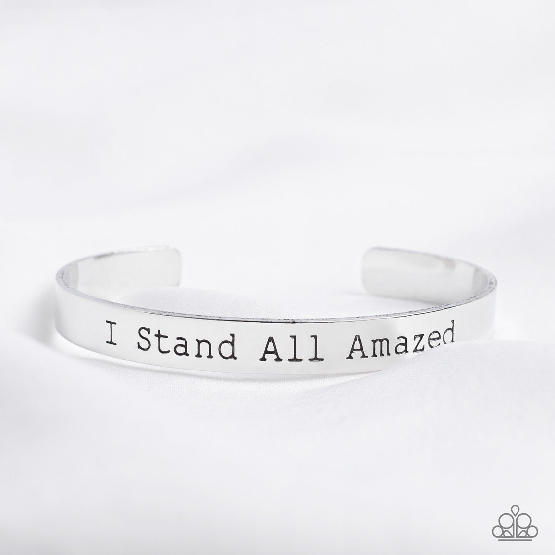 Paparazzi I Stand All Amazed - Silver Bracelet