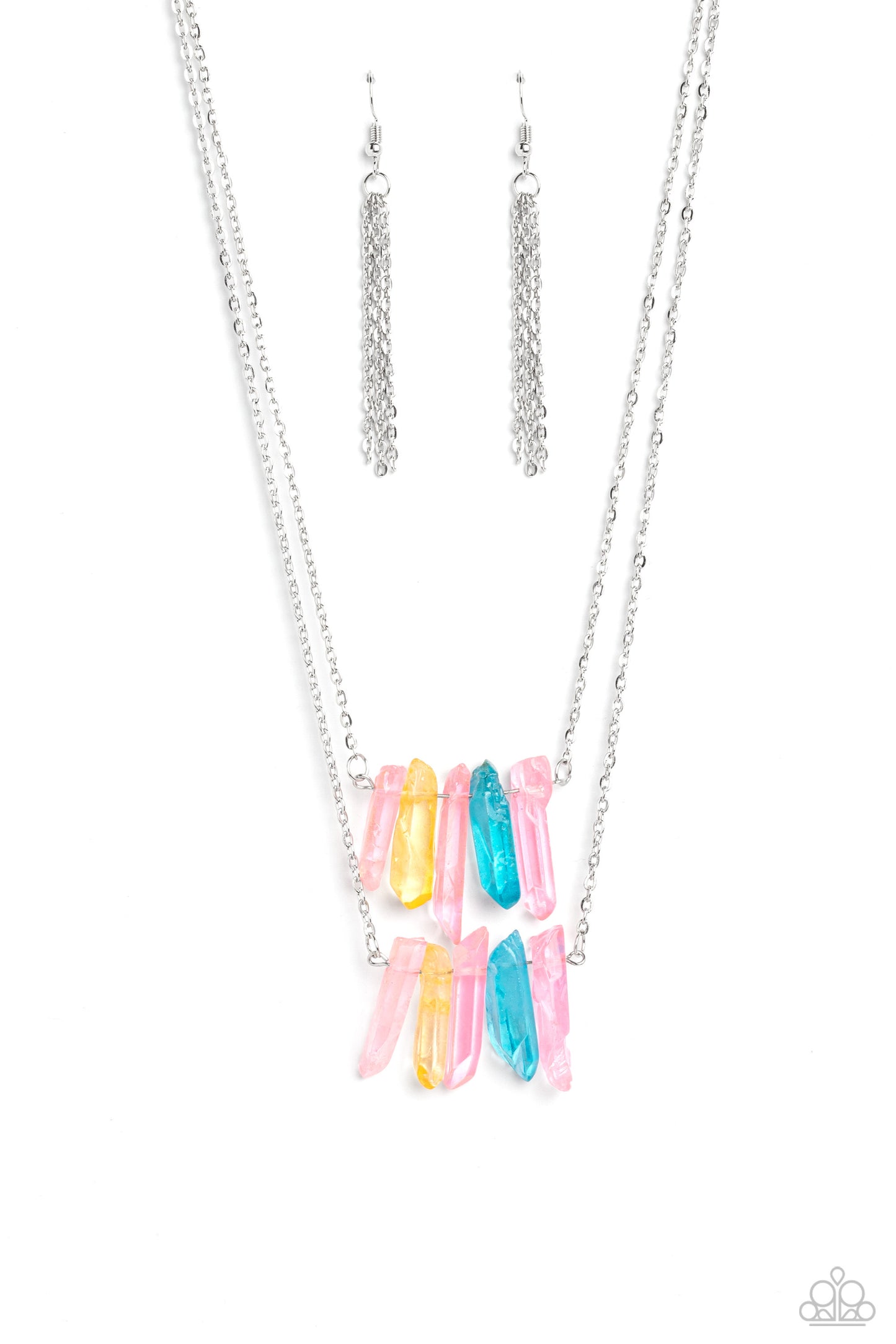 Paparazzi Crystal Catwalk - Multi Necklace 