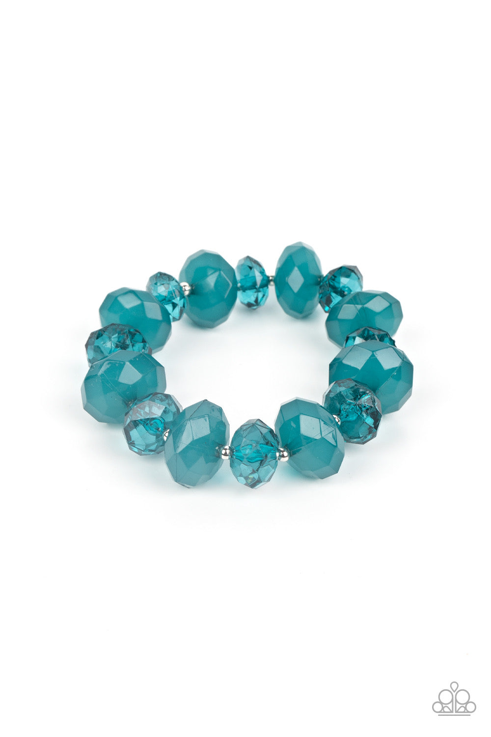 Paparazzi Keep GLOWING Forward - Blue Me Bracelet - Paparazzi Jewelry Images 