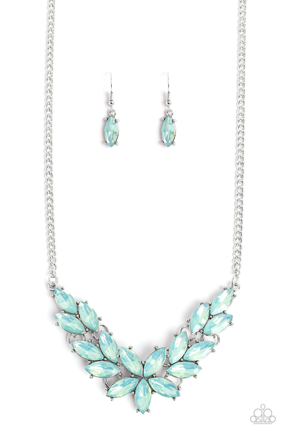 Paparazzi Ethereal Efflorescence - Green Necklace 