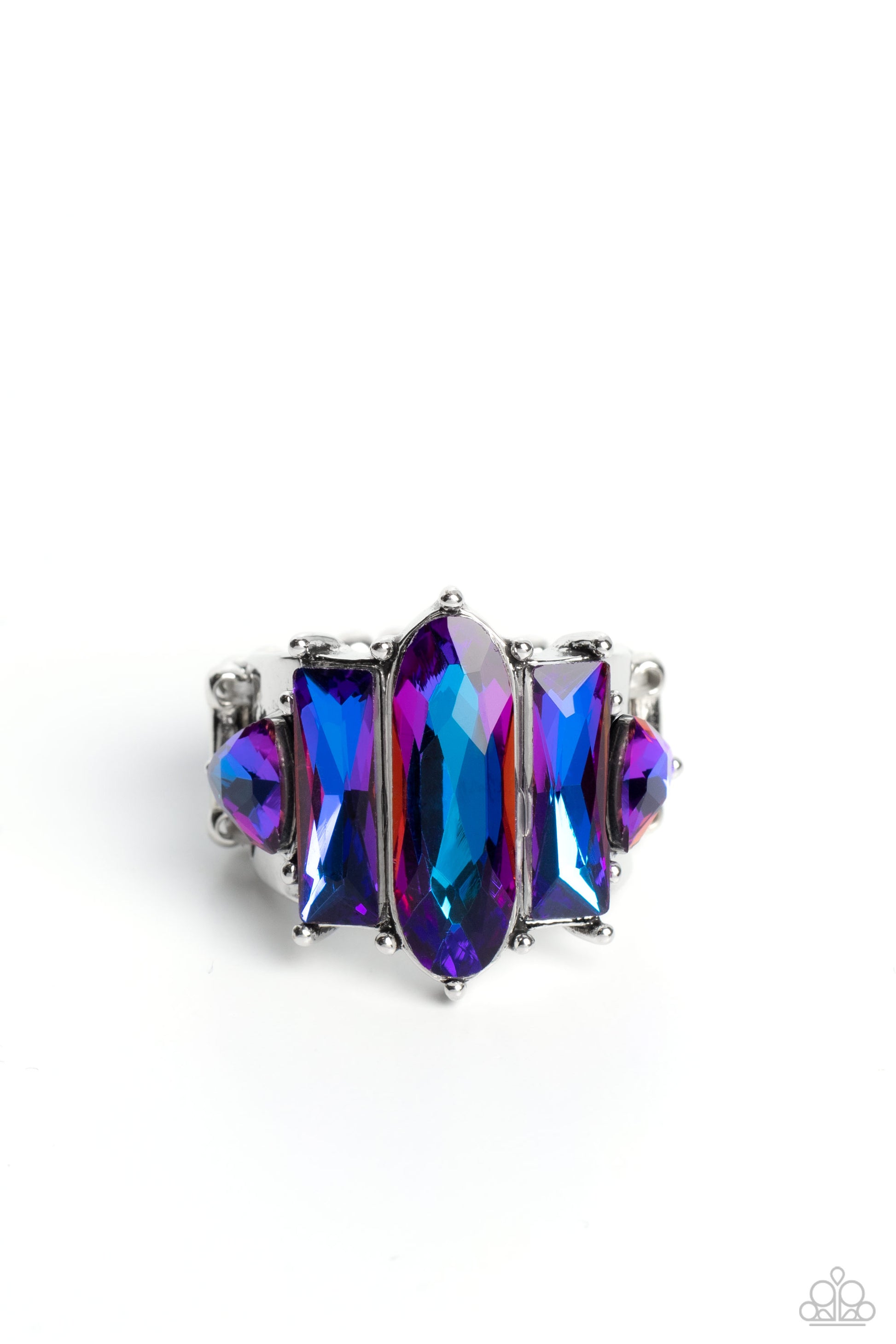 Paparazzi Iridescently Interstellar - Purple Ring