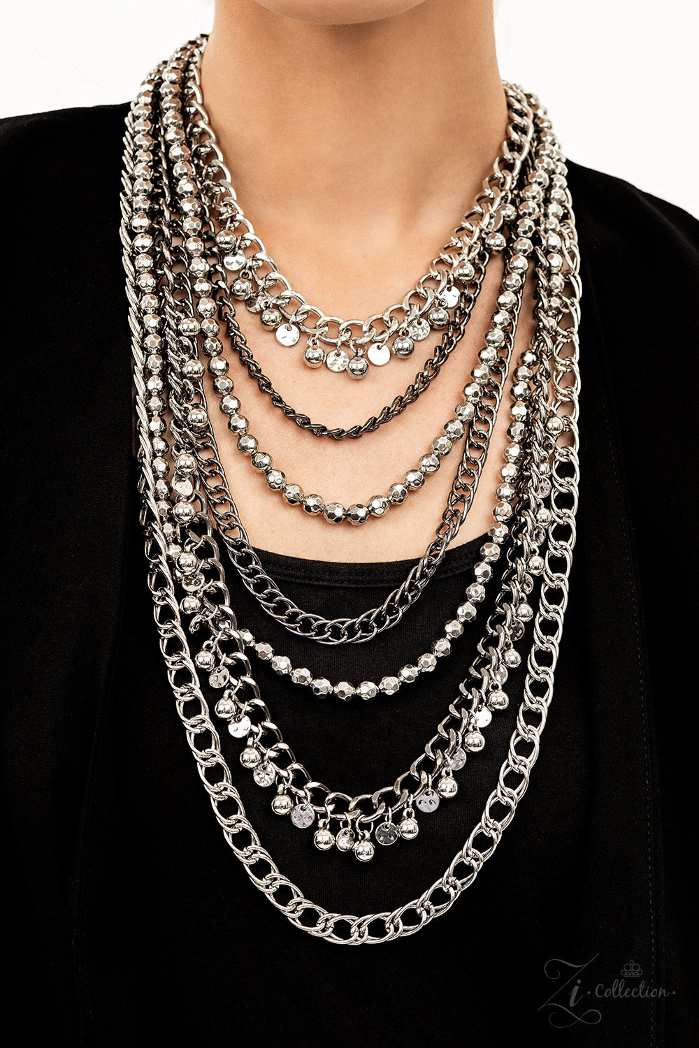 Paparazzi 2022 Zi Collection: Audacious Necklace - A Finishing Touch Jewelry