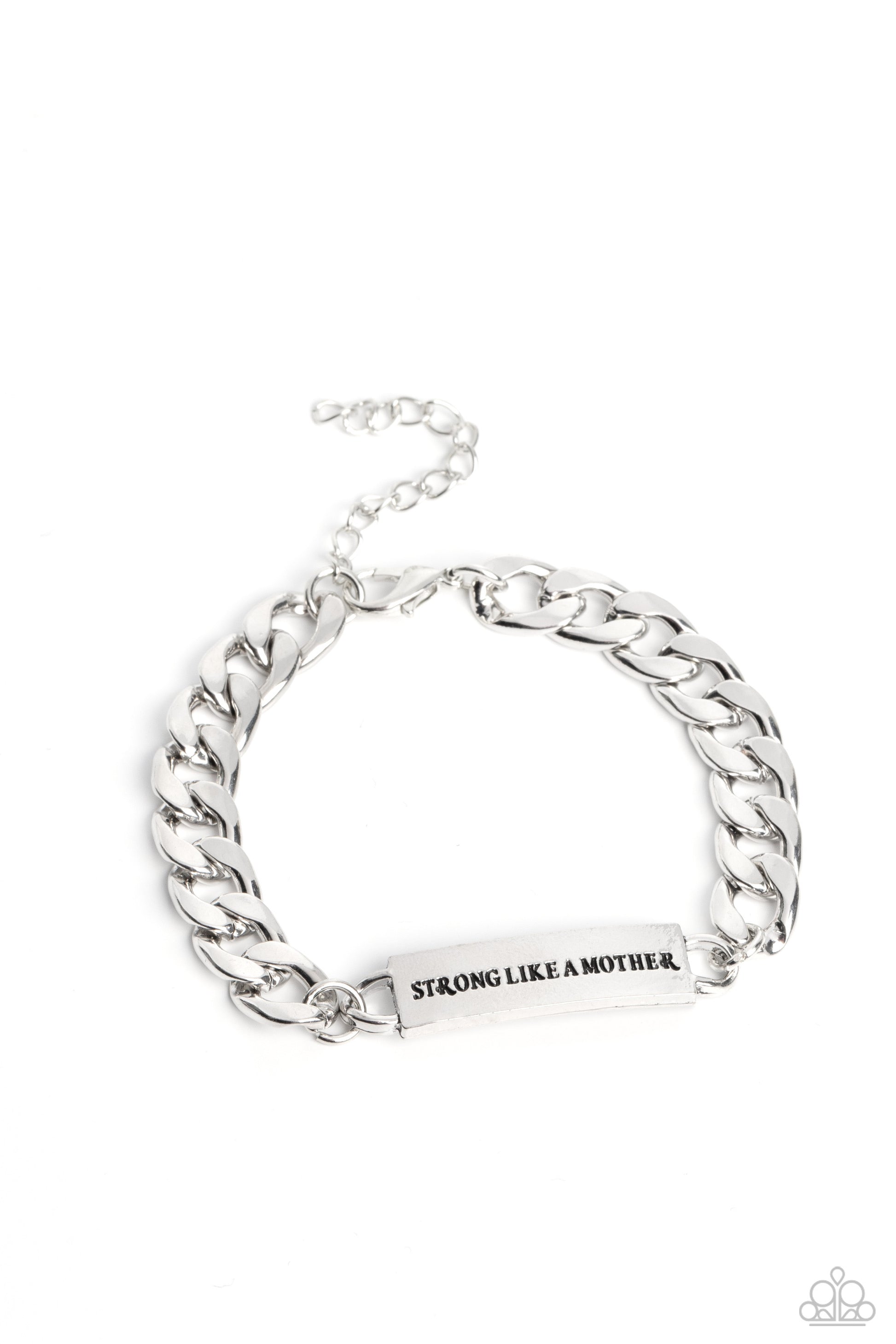 Paparazzi Mighty Matriarch - Silver Bracelet 