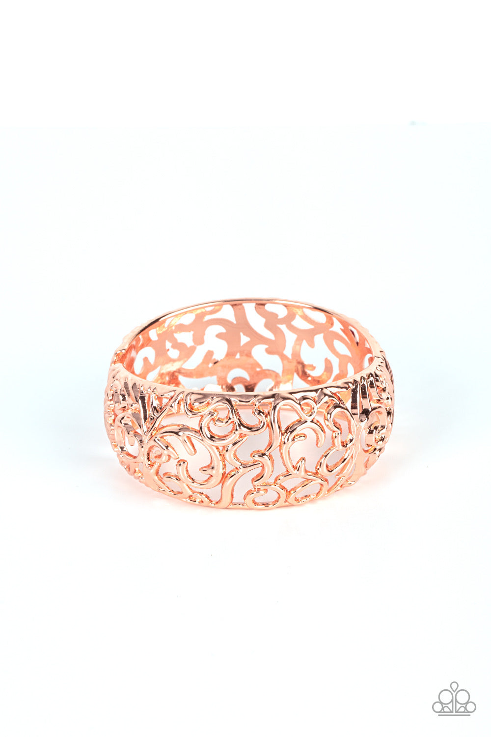 Paparazzi Courtyard Couture - Copper Bracelet