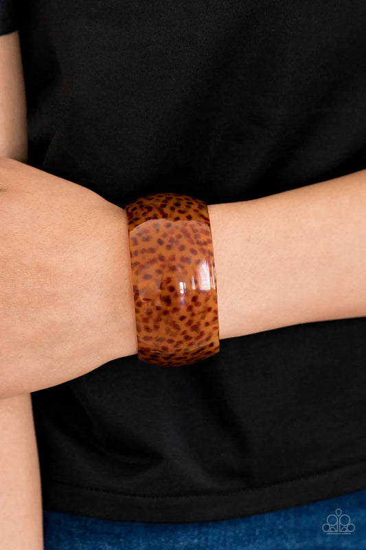 Paparazzi Jungle Cruise - Brown Bracelet