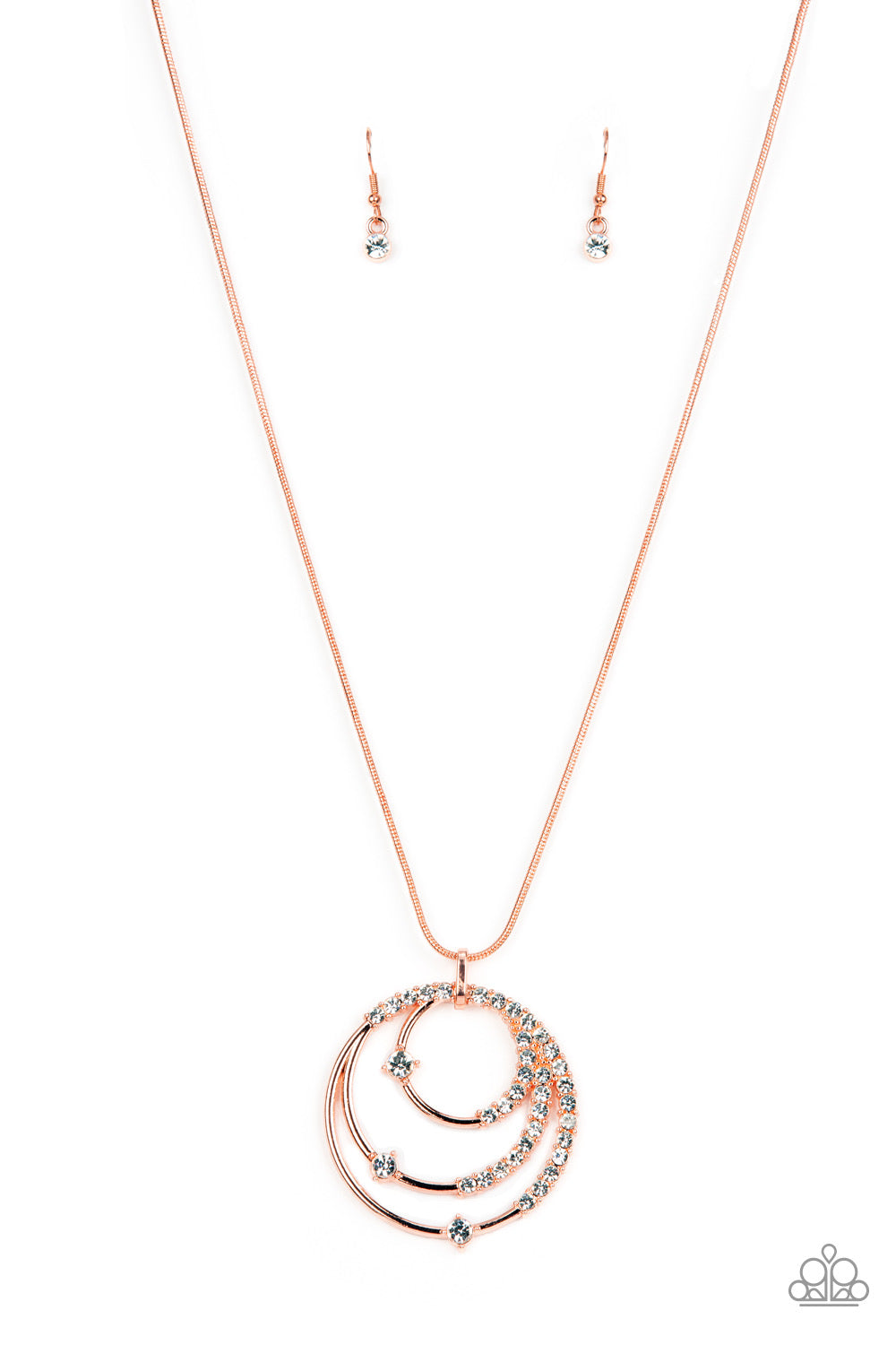 Paparazzi Ecliptic Elegance - Copper  Necklace