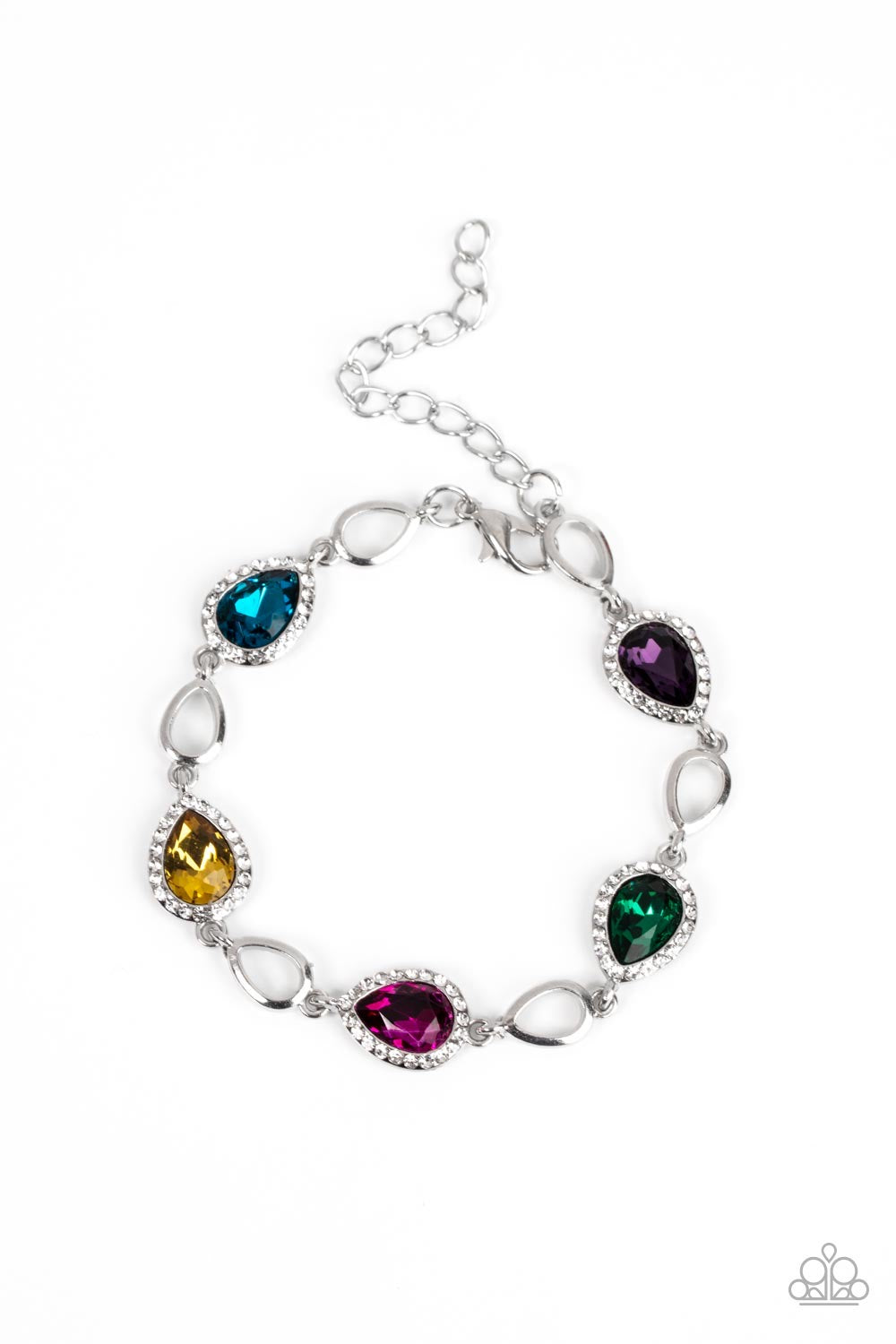 Paparazzi Timelessly Teary - Multi Bracelet - A Finishing Touch Jewelry