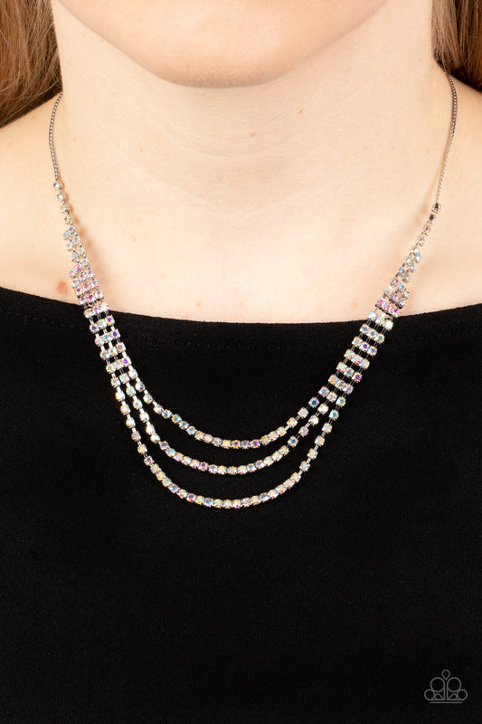 Paparazzi Surreal Sparkle - Multi Necklace - Bling Jewelry Paparazzi Jewelry Images 